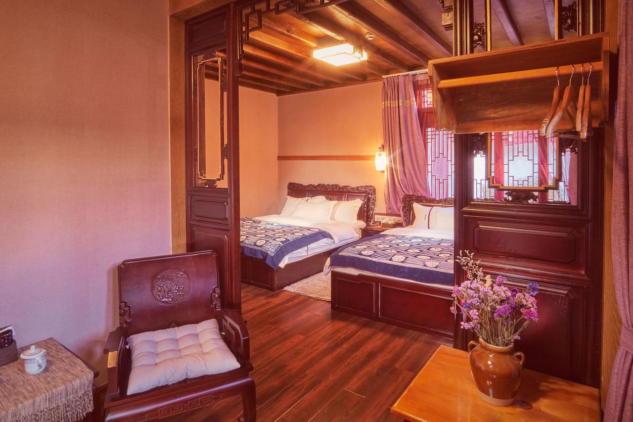 Bed and Breakfast Shaxi Aoding Courtyard Jianchuan Екстер'єр фото