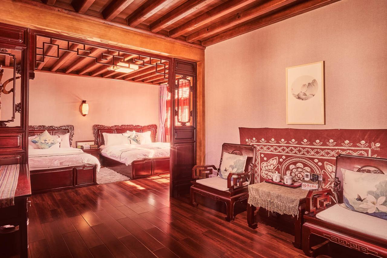 Bed and Breakfast Shaxi Aoding Courtyard Jianchuan Екстер'єр фото