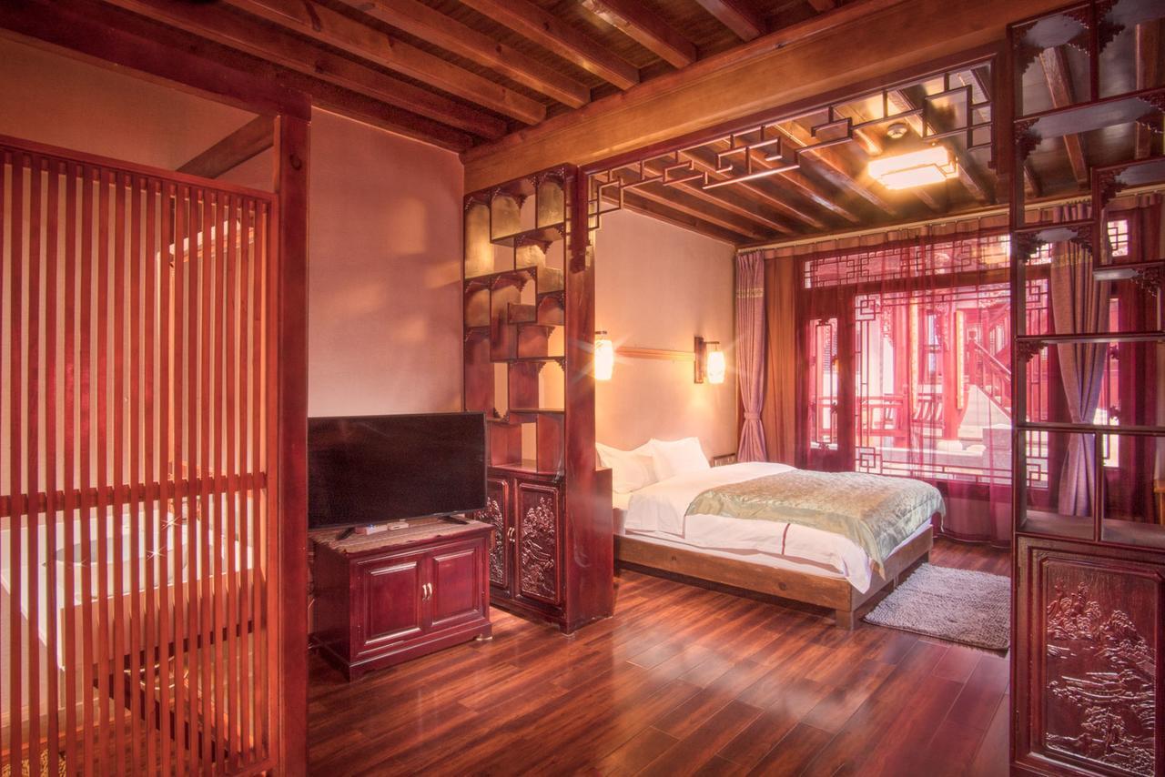 Bed and Breakfast Shaxi Aoding Courtyard Jianchuan Екстер'єр фото