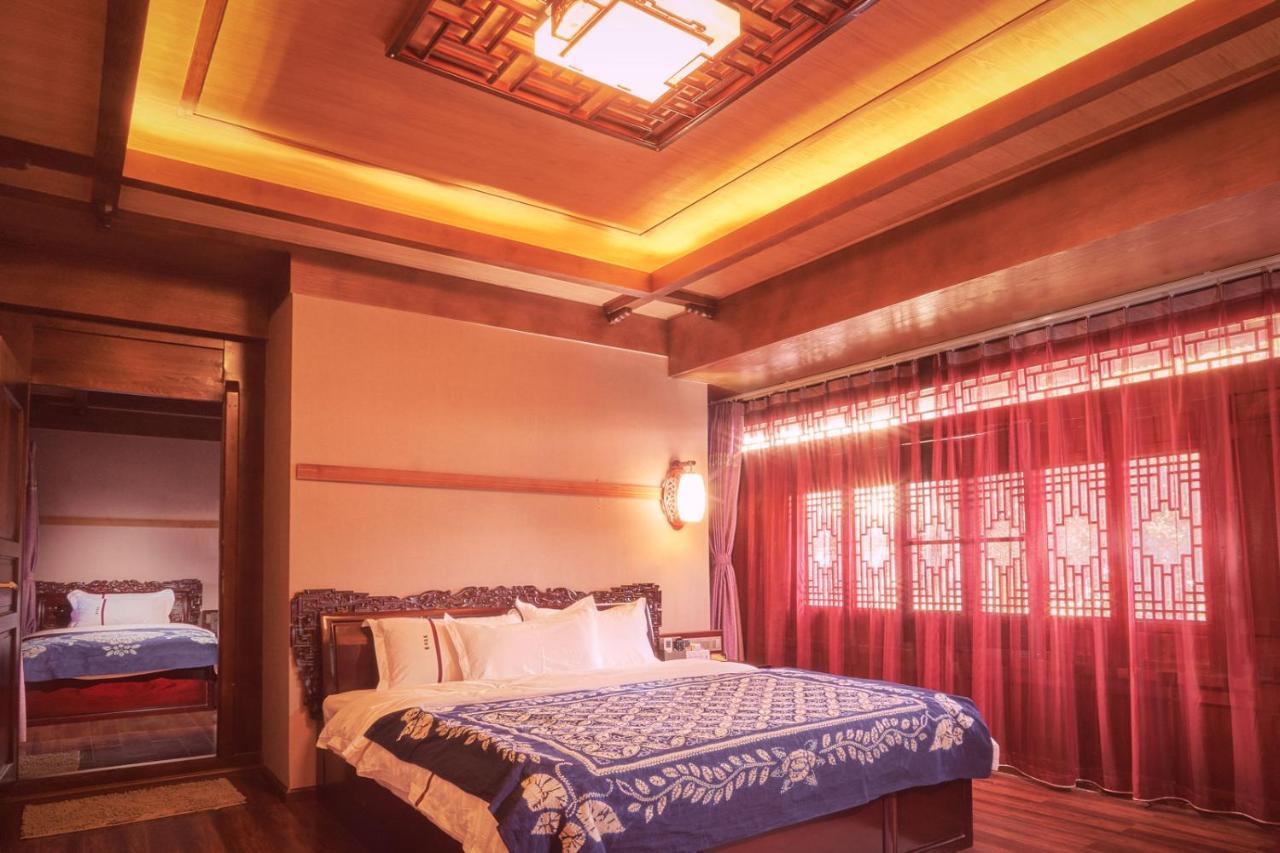 Bed and Breakfast Shaxi Aoding Courtyard Jianchuan Екстер'єр фото